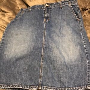 Denim skirt